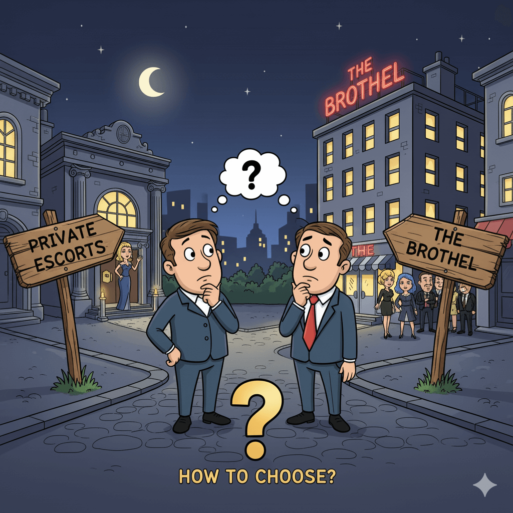 Private Escorts vs. Brothels: How to Choose?